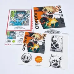 僕のヒーローアカデミア ヒロアカ展 フォトカード ステッカー 爆豪 勝己