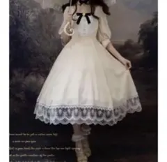 ロングワンピース ロリータ　クラシカル　 クラロリ　Unideer