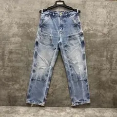 B73DST carhartt デニム ダブルニー ペインター W38 L30 - メルカリ