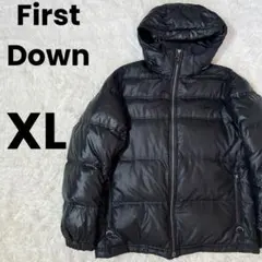 First Down　ファーストダウン　ダウンジャケット　ブラック
