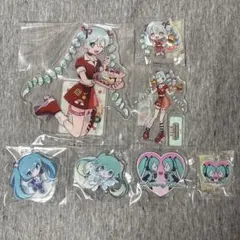 初音ミク アクリルスタンド アクリルチャーム 7点