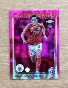 Topps Chrome Soccer アルバロ・カレーラス カード /250