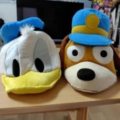 ディズニーファンキャップペア　ドナルドダック＆スリンキー