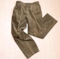 【ヴィンテージ】コーデュロイ タック入り 2タック