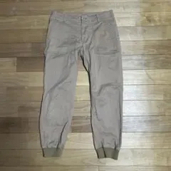 x-girl ベージュ　ジョガーパンツ