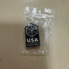 【非売品】USA アメリカ ピンバッジ エキスポ2025大阪 大阪関西万博