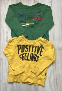 キッズ トレーナー 2点セット 男の子　110 ジータ