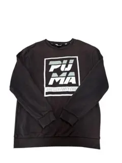 PUMA ブラック スウェット トレーナー　サイズUS.XL