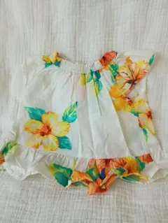 baby GAP ハイビスカス柄 トップス 12-18ヶ月のサムネイル