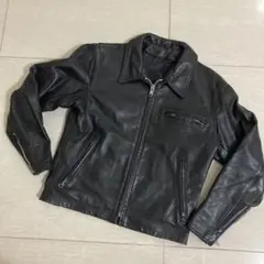 極美品・希少■SCHOTT　ライダースジャケット　シングル　ブラック 中古・古着通販】Schott (ショット) シングルライダース