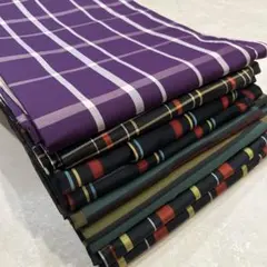 正絹 紬 着物 アンサンブル 5点まとめ売り