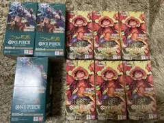 ONE PIECE THE BEST 6box 二つの伝説3box テープ付き