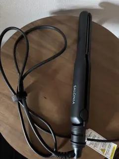 SALONIA セラミックストレートヘアアイロン ブラック