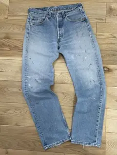 90s ユーロリーバイス 501 デニムパンツ UK製　W32L32