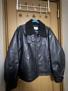 EMMA CLOTHES ボア襟 レザージャケット