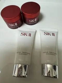 SK-II 4点セット 化粧水 洗顔料 スキンパワーリニュークリーム 