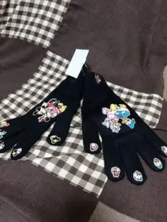 ★TDR TDL TDS★ チーム ディズニー　手袋　ミッキー ミニー　レトロのサムネイル