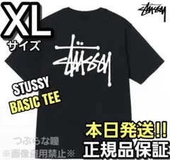 ステューシー STUSSY BASIC TEE XL ブラック