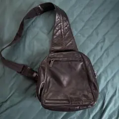 90s MIUMIU archive ショルダーバッグ レザー 黒