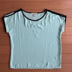断捨離中　Forever21 ミントグリーン 半袖シャツ S