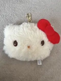 ハローキティ　ふわふわ　パスケース