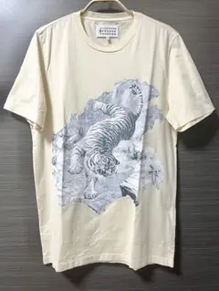 Maison Margiela マルジェラ タイガープリントTシャツ 虎 50 - メルカリ