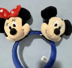 ミッキー・ミニー カチューシャ 香港ディズニーランド　ディズニー