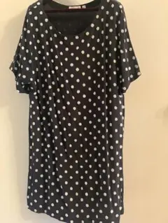 ドット柄 チュニック