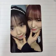 ME:I アルバムwho i am 初回B ユニットトレカ　笠原桃奈　清水恵子