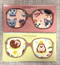 フェイラー♡クリーニングクロス2点セット　キャッツ&ハリネズミのサムネイル