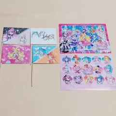 【匿名配送】プリキュア　タワレコカフェ　ステッカー　ピック