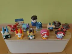 妖怪ウォッチ 12体セット＋おそ松さん 1体 ソフビ 指人形