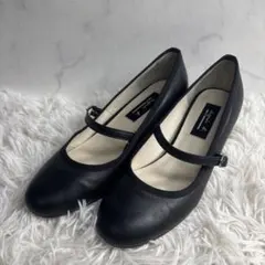 極美品✨アニエス・ベー Agnes b メリージェーン パンプス ブラック23靴のサムネイル