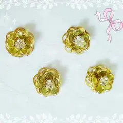 メタルフレームのカメリアparts 【ライムグリーン】