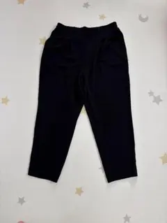 レディース　薄手パンツ　ブラック　2L