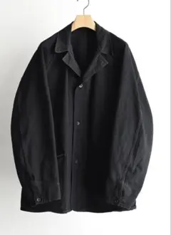コモリ 26SS ブラックデニム ワークジャケットのサムネイル