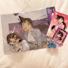 名探偵コナン セガラッキーくじ チャーム付きネームバッジコレクション 蘭セット