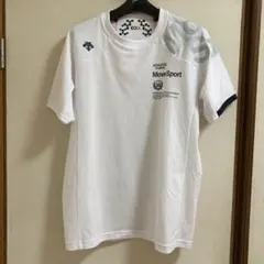 DESCENTE MoveSport 半袖Tシャツ L ホワイトおしゃれ状態良い