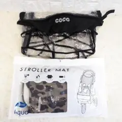 【セット】AIRBAGGY COCO レインカバー + ストローラーマット 迷彩