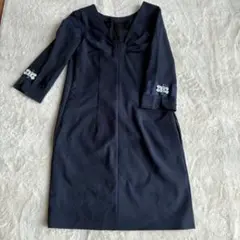 MAX&Co. マックスアンドコー　ビジュー付き　ワンピース　ネイビー