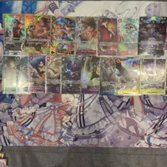 ワンピースカード　パラレルまとめ売り　ルフィ等