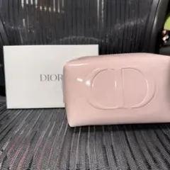 DIOR エナメル ポーチ ノベルティ ピンク