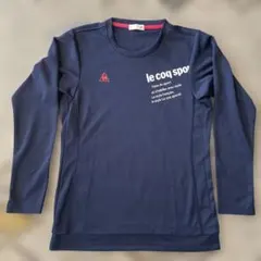 le coq sportif ネイビー長袖Tシャツ