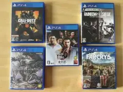 PS4 ゲームソフト 5本セット