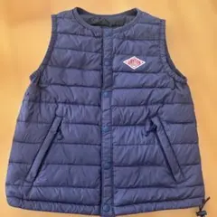DANTON ネイビー ダウンベスト