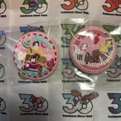 ディズニー 刺繍缶バッジビスケット2 シュガーラッシュ おしゃれキャット