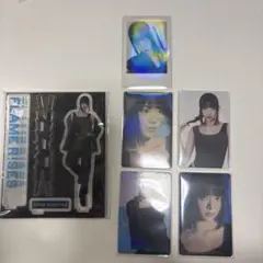 LE SSERAFIM ウンチェ アクスタ カード FLAME RISES