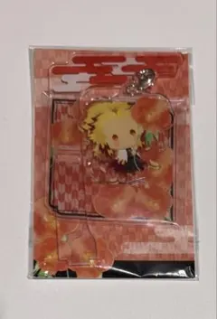 鬼滅の刃 ゆるふわアクリルマスコット アクリルスタンド フラワー 煉獄杏寿郎