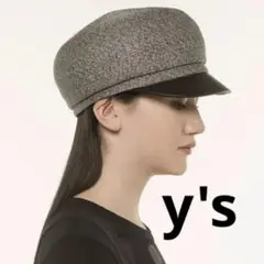 【未使用】 Y's ワイズ ベレー帽 リネン 2025年最新】Y's ベレー帽の人気アイテム - メルカリ