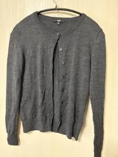 UNIQLO グレー カーディガン S